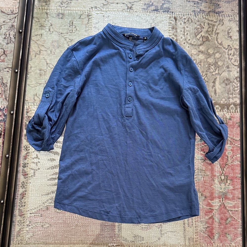 Boys Blue Antony Morato Henley Shirt